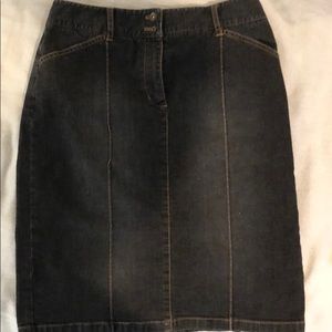 Denim skirt